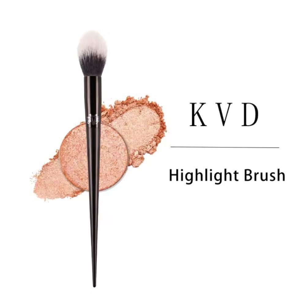 Kat Von D- Makeup Brush 04 Highlight Brush ~Soft Fiber ~ New No Box